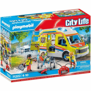 Playmobil Ambulancia con luz y sonidos Playmobil City Life 71202