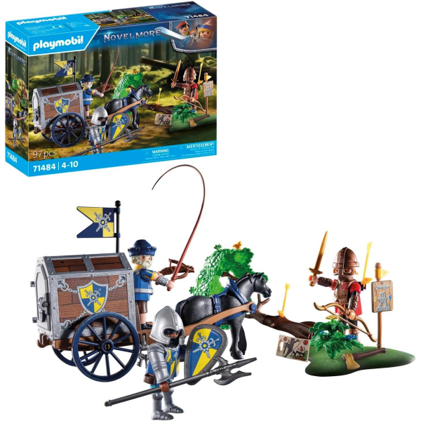Playmobil Convoy de Novelmore con Bandido Playmobil Novelmore 71484