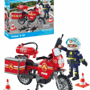 Playmobil Moto de Bomberos Playmobil Action 71466