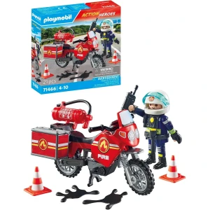 Playmobil Moto de Bomberos Playmobil Action 71466