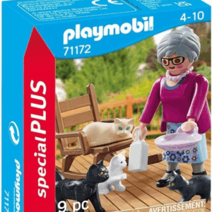 Playmobil Abuela con Gatos Playmobil Special Plus 71172