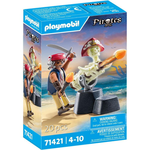 Playmobil Artillero Pirata Playmobil Pirates 71421
