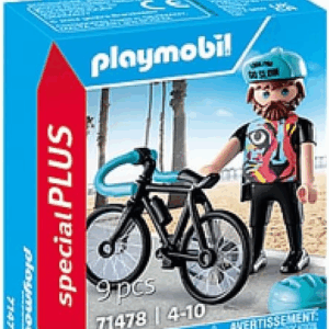 Playmobil Ciclista de Carretera Playmobil Special Plus 71483