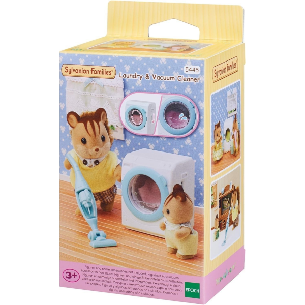 Sylvanian Families - Set de lavadora y aspiradora - 05445 Epoch