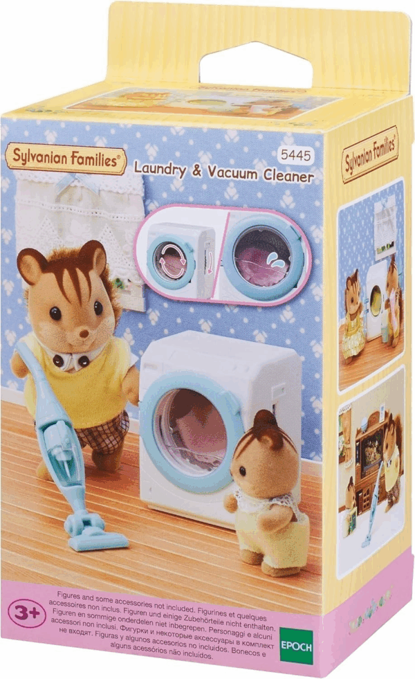 Sylvanian Families - Set de lavadora y aspiradora - 05445 Epoch