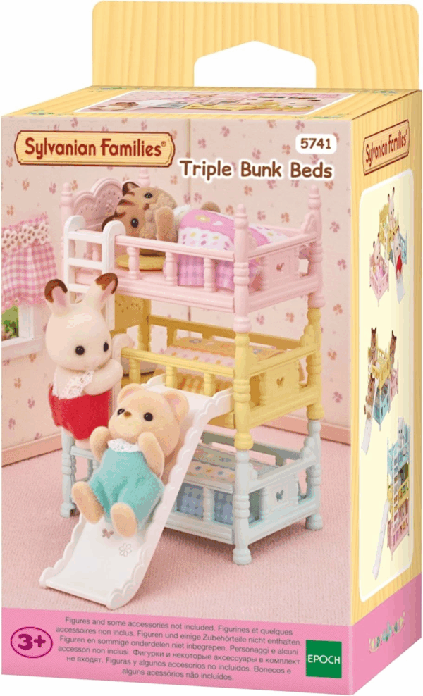 Literas Triples Bebes Sylvanian 5741