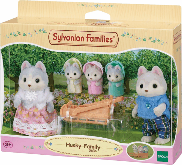 Familia Husky Sylvanian 5636
