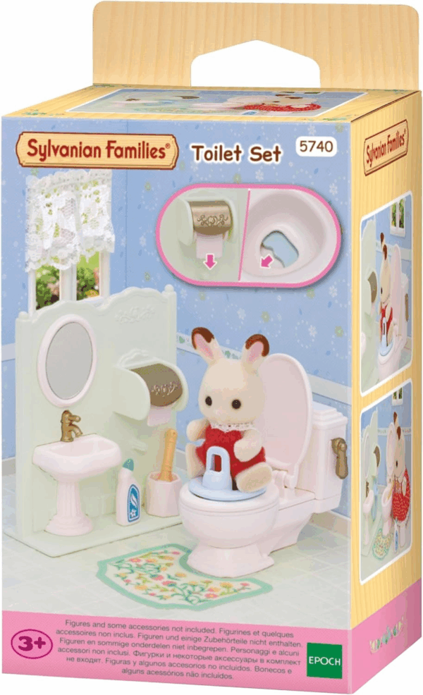 Sylvanian Set de Baño Inodoro -figura no incluida-Sylvanian Families 5740