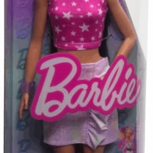 Barbie Fashionista 215 Top Estrellas Falda Volante Mattel HRH13