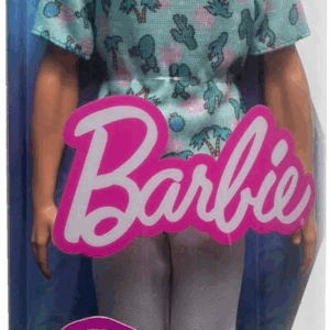Barbie Fashionistas 211 Ken Camisa Cactus Pantalon Blanco Mattel HJT10