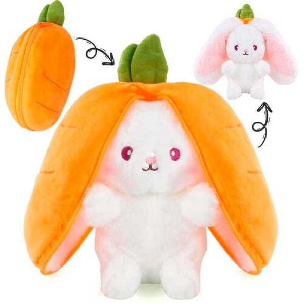 Conejo Reversible Zanahoria 25 cm