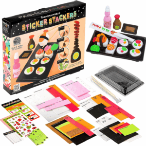 Pegatinas 3D Set de Sushi Crayola