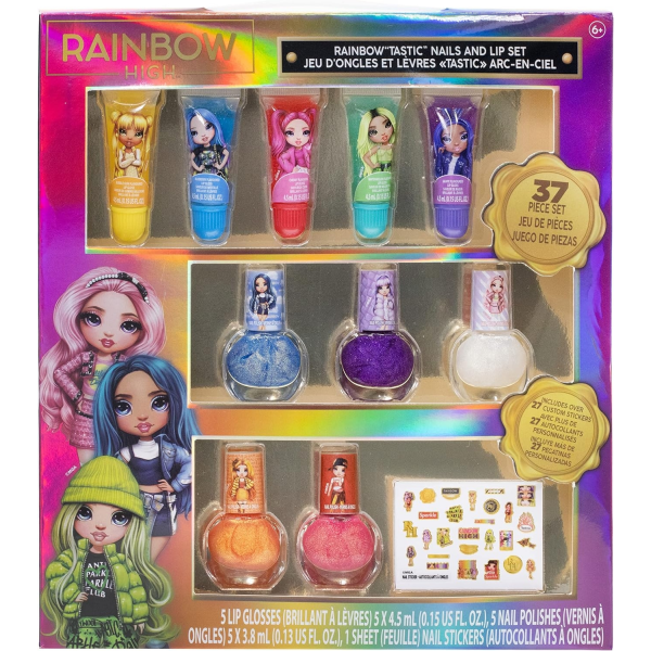 Rainbow High Set Nails and Lip