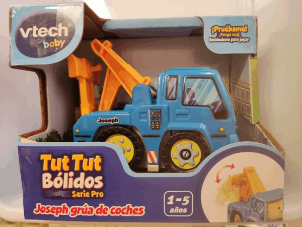 Tut Tut Bolidos Joseph grua de coches Vtech