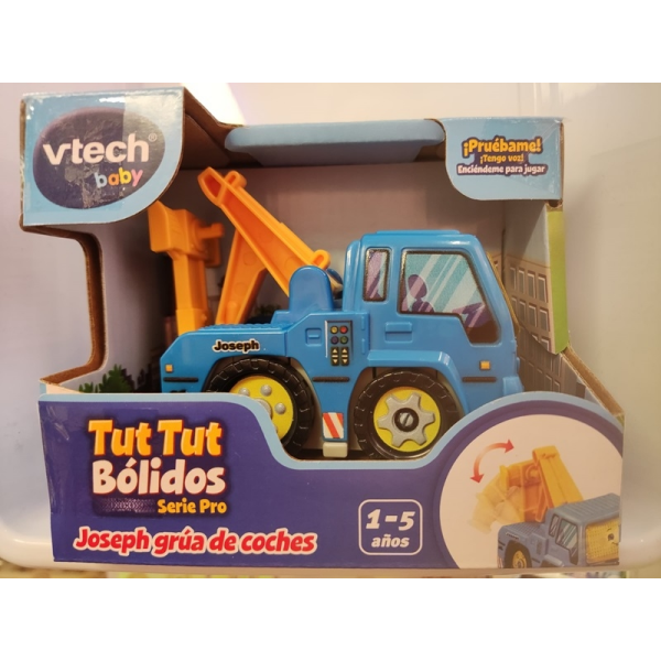 Tut Tut Bolidos Joseph grua de coches Vtech