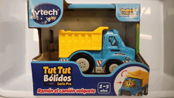 Tut Tut Bolidos Ramon el Camion Volquete Vtech