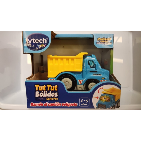 Tut Tut Bolidos Ramon el Camion Volquete Vtech