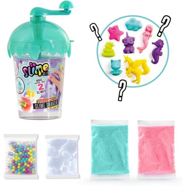 Mezclador Turquesa Sensory Slime Shaker Canal Toys