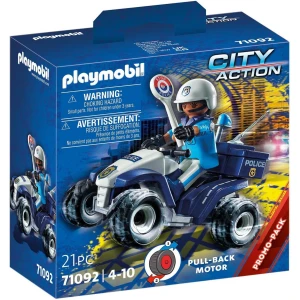 Playmobil Speed Quad Policia Playmobil City 71092