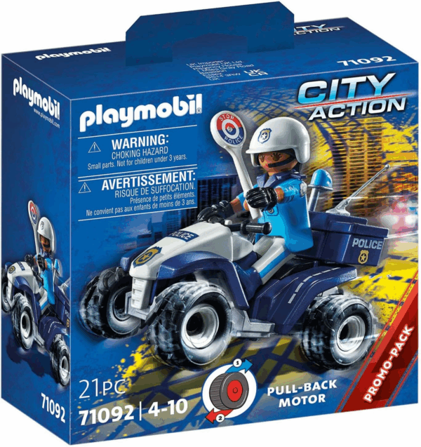 Playmobil Speed Quad Policia Playmobil City 71092