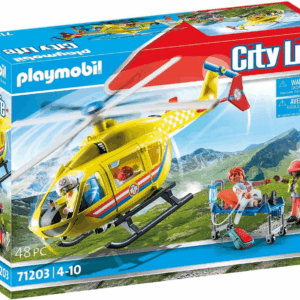 Playmobil Helicopetero de Rescate Playmobil City Life 71203