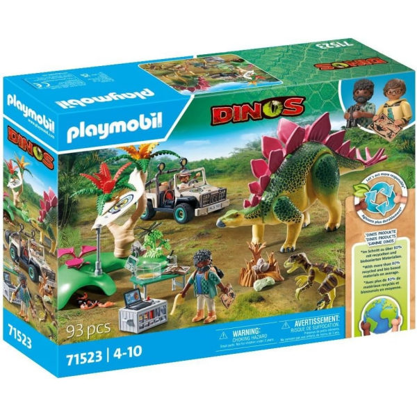 Playmobil Campamento de investigacion con dinosaurios Playmobil Dinos 71523