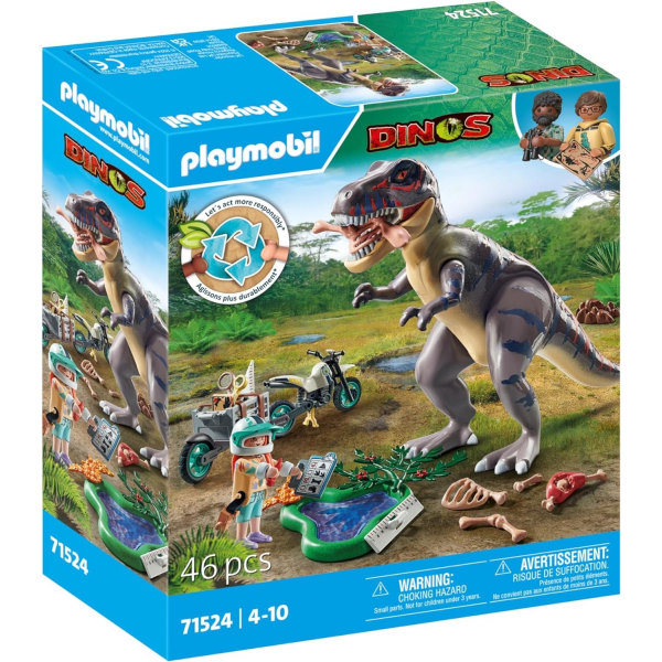 Playmobil T-Rex y Rastreador Playmobil Dinos 71524