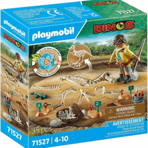 Playmobil Excavacion arqueologica con esqueleto Playmobil Dinos 71527