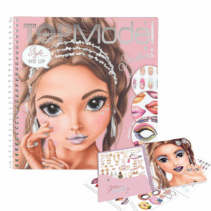 Top Model Style Me Up Stickers Maquillaje y Uñas Depesche 12723