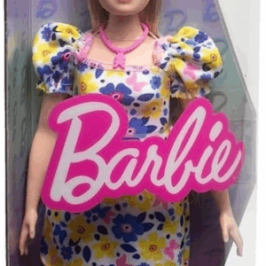 Barbie Fashionista 208 Sindrome Down Vetido Flores Mattel HJT05