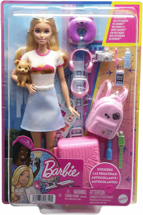 Barbie Vamonos de Viaje Malibu Mattel HJY18