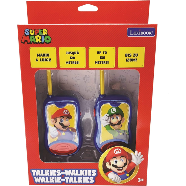 Walkie Talkies Super Mario Lexibook