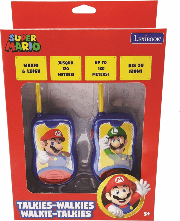 Walkie Talkies Super Mario Lexibook