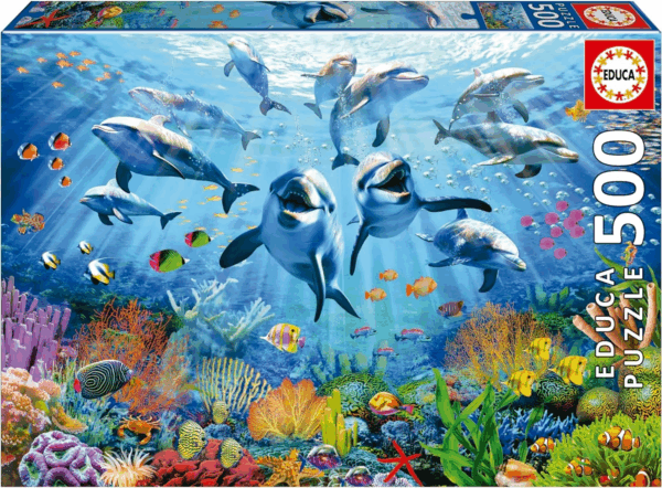 Puzzle 500 Fiesta Bajo el Mar Educa 19901