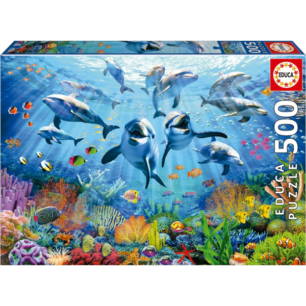 Puzzle 500 Fiesta Bajo el Mar Educa 19901
