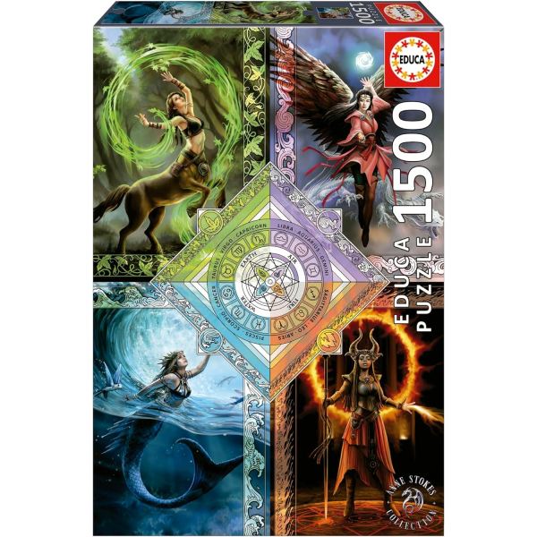 Puzzle 1500 Elemental Educa 19941