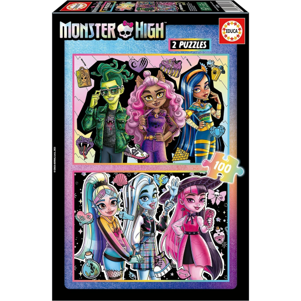 Puzzle Monster High 2x100 Educa 19704