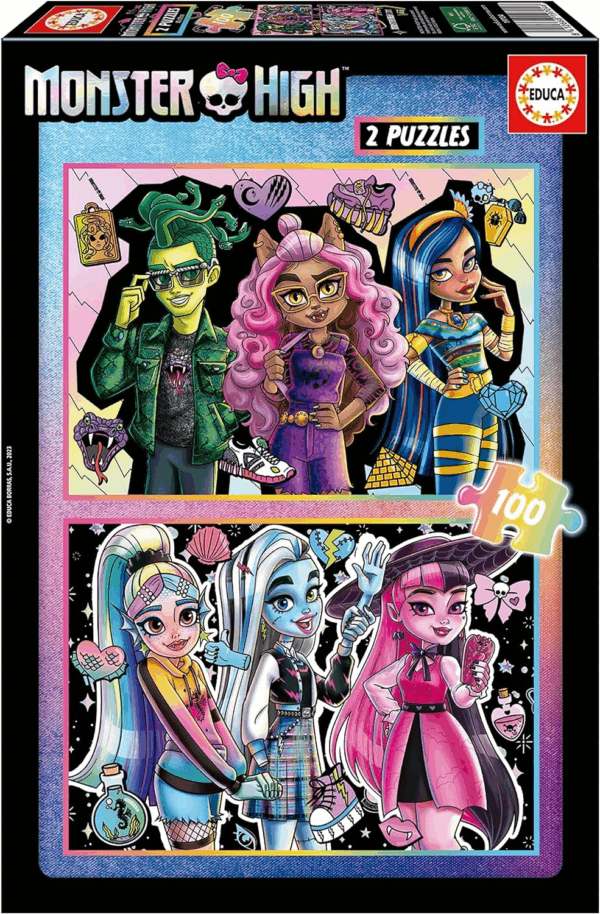Puzzle Monster High 2x100 Educa 19704