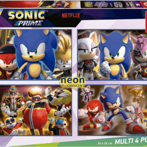 Multi Puzzle Neon Sonic 50-80-100-150 Educa 19631