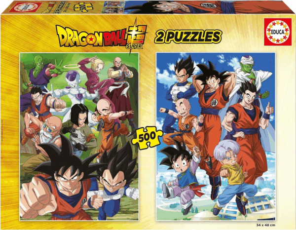 Puzzle 2x500 Dragon Ball Educa 19915