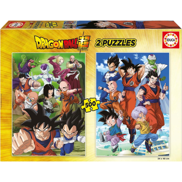 Puzzle 2x500 Dragon Ball Educa 19915