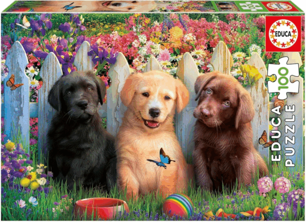 Puzzle 100 piezas Perritos Educa 19994