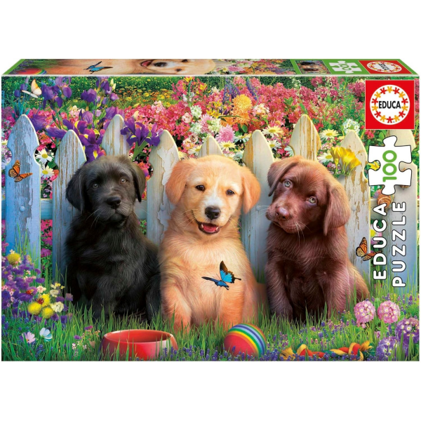 Puzzle 100 piezas Perritos Educa 19994