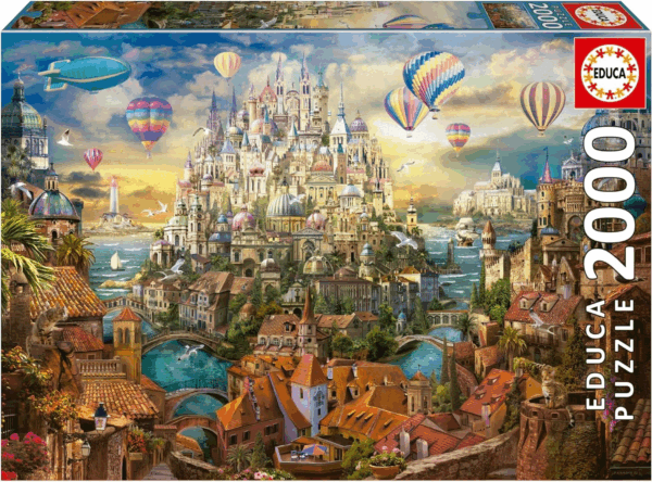 Puzzle 2000 piezas Ciudad de los Sueños Educa 19944