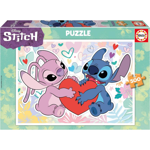 Puzzle 500 piezas Stitch Educa 19911
