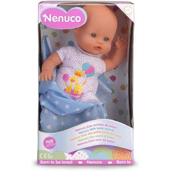 Nenuco Con Sonidos de Bebe Famosa 15452