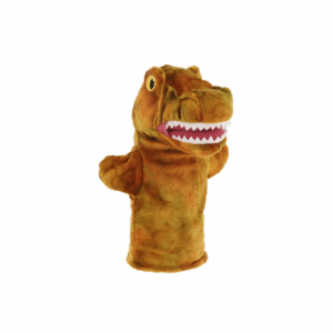 Keel toys Marioneta dinosaurio T-rex de peluche de 27 cms.Keeleco