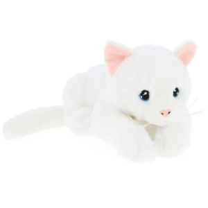 Keel Toys gatito de peluche 22 cms blanco Keeleco