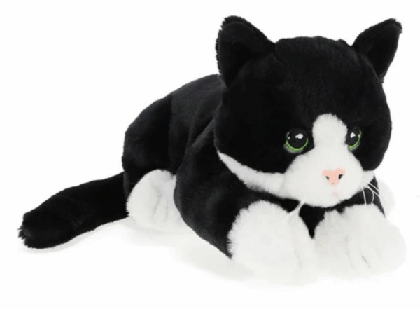 Keel Toys gatito de peluche 22 cms negro Keeleco