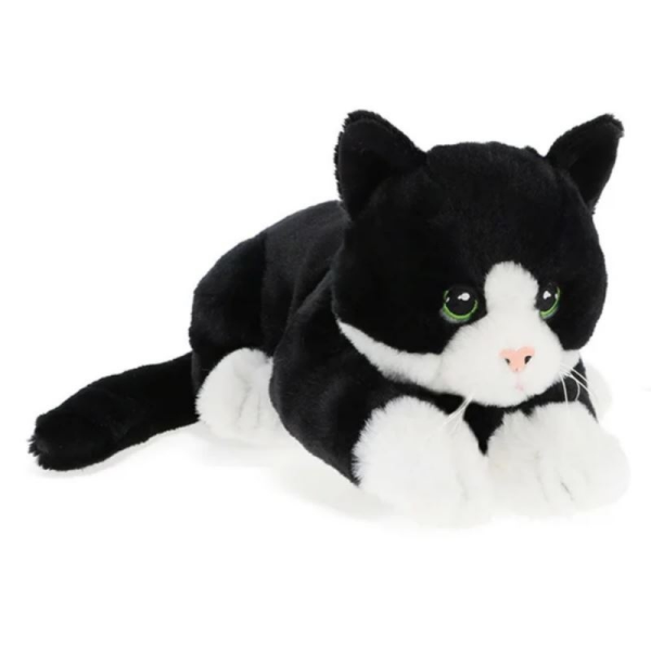 Keel Toys gatito de peluche 22 cms negro Keeleco